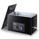VEVOR 30L Ultrasonic Cleaner, Professional Ultrasonic Cleaner Machine with Knob Control, Stainless Steel Cleaning Machine with Basket and Cleaning Ball, for Watches, Razors, Jewelry, Coins and More