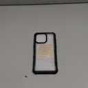 Case for iPhone 14/14 Plus/14 Pro/14 Pro Max, 360 Full Body Shockproof Cover, Ultra Thin Anti Scratch Hard PC Silicone TPU Bumper Rubber Transparent Back Cover (Color : Preto, Size : 14 Pro M