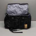 RAINSMORE Convertible Garment Bags for Travel, 45L Garment Duffle bag for Hanging Clothes, 3 in 1 Suit Travel Bag for Business Trips with Shoulder Strap, Carry On Suit Luggage for Men Women, Black