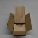 2-in-1 Wooden Wall Mount Pamphlet Holder - Hanging Display Stand for 4x6 Flyers & Trifold Brochures - Ideal for Office