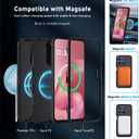 for Motorola Moto G 5G 2026 Case, Moto G Play 5G 2026 Heavy Duty case, [Glass Screen Protector] [Military Grade Protective ] [Shockproof] [Dropproof] [Dust-Proof] (MAG- Black)