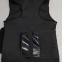 Men's Black Compression Vest. Size M