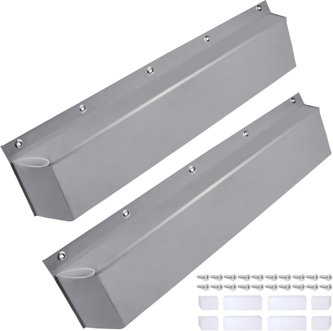 36/48/59/72in Dock Bumpers,Boat Dock Bumper,Marine Removable Boat Bumpers for Docking Preventing Dent or Scratch Docking,Screws Included (White/Grey/Black), 48inch-2Pack