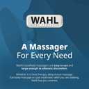 Wahl Soothing Vibration Corded Massager with 4 Attachment Heads, 2 Speed Massage Tool for Pressure & Pain Relief on The Face, Neck and Head, FSA Eligible, Model 4120-600
