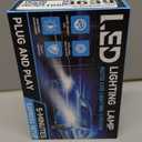 Fit for Ford 2011-2015 Explorer Light Bulbs, High/Low Beam Fog Light Bulbs Combo, 800% Brightness CSP Chips, 6000K White, Efficient Heat Dissipation, Pack of 4