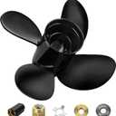 48-8M8026630 |10.3 x 13(Hub Kits Included) Upgrade Aluminum Outboard Boat Propeller for Mercury 25-60HP 13 Spline Tooth RH