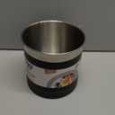 Oggi Steel Holder Utensil Crock, Jumbo, Black - 7'' (7211.3)