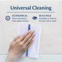 Universal Cleaning Towels, Bulk 36 Pack, 16 X 19 100% Cotton Fully Bordered Commercial Grade Terry Weave Cloth Bar Mops for Everyday Restaurant or Home Use