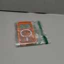 for iPhone 17 Pro Case Cute Wavy Matte Orange |Compatible with MagSafe,Color-Matched Lanyard,Military Grade Shockproof,Slim & Durable,Travel-Ready & Stylish