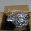 2-Pcs Luggage Wheel Replacement, Suitcase Wheels Plastic for DIY Repair, Spinner Wheels Mute 360 Degree Rotation, LN2, Black