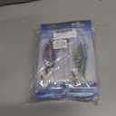 2 x Fishing Bait, Soft Bait, Shrimp Fishing Artifact, Home Fishing Bait, Suitable for Saltwater Lakes, Sea bass, Trout, 2 Pieces (Light gree)