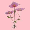 Large Artificial Flower for Decoration with Stands - 5.6 Ft Artificial Silk Giant Flower - Big Artificial Flores Gigantes for Wedding Party Banquet Backdrop Decor, Photography Props Window Display (Yellow & Red)