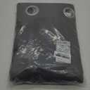 NICETOWN Gray Blackout Curtains for Bedroom 84 inches Long - Thermal Drapes Grommet Room Darkening Light Blocking Curtains Window Treatments for Living Room (2 Panels, W52 x L84, Grey)