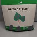 Electric Blanket Queen Heated Blanket Queen Size 84''X 90'' Soft Cozy Flannel with Dual Controller Heating Blanket of 5 Heating Level & 10 Hour Auto Off, ETL & FCC Certified, Machine Washable (Dark Grey)