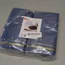 BUCLA 100-Count 3-Ply Disposable Napkins - Blue Paper Napkins Disposable Premium Quality - Dinner Napkins Disposable Soft, Absorbent for Parties, Weddings, Kitchen, Graduation and Cocktail Beverage