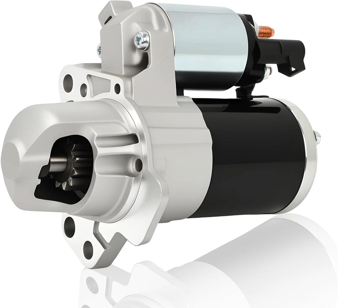 17986N NTLTPYY Starter for Chevy Impala Traverse,Buick Enclave,Cadillac XTS,GMC Acadia,Pontiac G6 Torrent, Saturn Outlook,Suzuki XL-7-Starter Motor with 12 Tooth-1.4KW 12V CW-Replacement OE 12645298