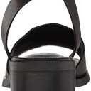 Calvin Klein Women's Jeroty Heeled Sandal (6.5, Black 001)