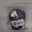 Haloera Stronger Chug Cap for YETI Rambler Lid - 12 18 26 36 64 oz, Handmade Paracord Handle Spout Lid for YETI Rambler Top, Detachable Gasket & Handle (Navy)