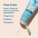 Blue Lizard Sheer Face Mineral SPF 50 Sunscreen Lotion, 100% Mineral Formula, Blue Light Protection, Lightweight, No White Cast, Nourishes and Hydrates, Paraben-Free, Fragrance-Free, 1.7 fl oz