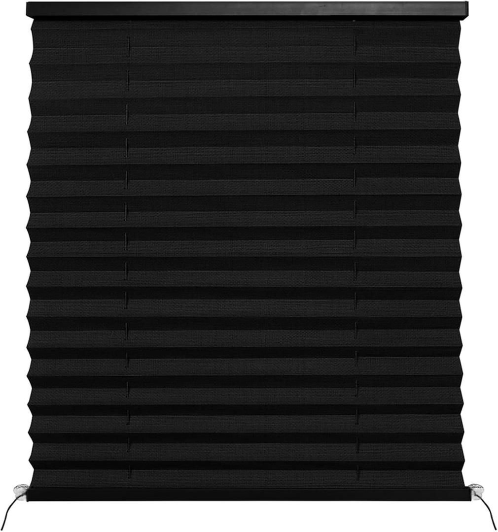 NOVINO RV Blinds Shades for Camper Window,RV Shades Pleated Camper Blinds for Travel Trailer Motor Coach Motorhome Window-17 W x 24" L