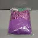 Little Girls Mermaid Ariel Costume for Grils Dress Up Halloween Cosplay Birthday Party with Headband, Wig, Necklace Size 140