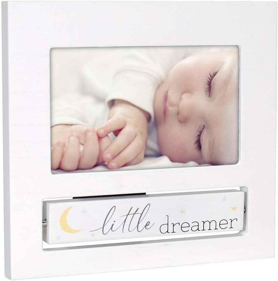 Malden International Designs 4x6 Baby FlipIt Expressions White Picture Frame