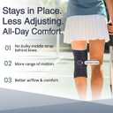 EXOUS BODYGEAR Knee Brace For Women & Men For Arthritis Acl, Mcl Pain Patented 4-way Adjustable Wraparound Support Dual Side Stabilizer For Patella Stability
