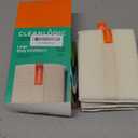 Cleanlogic Organic Cotton Exfoliating Body Scrubber, Reusable Exfoliator Tool for Smooth Skin, Daily Skincare Routine, Natural, 3 Ct Value Pack