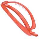 Camila Paris CP3121 French Hair Barrette Clip, Flexible Ponytail Holder No Metal Parts, Strong Hold Grip Hair Clips for Women, No Slip and Durable Styling Girls Hair Accessories, Made in France (Light Red 4.5")