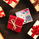 10 x 8pcs Bridesmaid Proposal Gifts 4.1 Inch Square Set of 8 Bachelorette Hair Claw Clips ideas Bridal Shower Gift for Wedding Party Favors (12pcs Black)