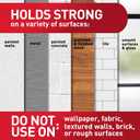 Command Small Clear Wire Toggle Hooks, 10 Wall Hook and 12 Strips, Damage-Free Hanging with Adhesive, Great for Hanging, Organization and Storage, Holds up to 0.5 lb