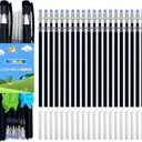 20Pcs Magical Pen Refills for Monking Reusable Magic Practice Copybook,Drawing Pen of Invisible Ink, (20 pcs Blue Refills +2 Pens)