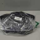 Daci Black Plus Size One Piece Swimsuits for Women Flowy Asymmetrical Hem Swim Dress with Bottom 20W