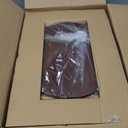 LEPOWER Tripod Floor Lamp, Mid Century Wood Standing Lamp, Modern Design Shelf Floor Lamp for Living Room, Bedroom, Office, Flaxen Linen Shade with E26 Lamp Base Walnut