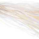 Vinsot 100 Pieces Lace Ribbon Wedding Wand Sticks Party Streamers with Bells Lace Silk Fairy Stick Wand Streamers for Wedding Send Off Party Activities Holiday Celebration Favors (Champagne)