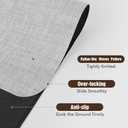 Blvornl Office Chair Mat for Hardwood Floor, 36"x 48" Desk Computer Chair Mat for Hard Wood and Tile Floor, Large Anti-Slip Hard Floor Protector Rolling Chair Mat, PVC Mat Desk Rug Light Grey