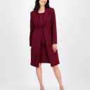 Le Suit Women's Elongated Blazer Dress Suit Set 14
