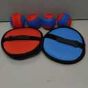 Toss and Catch Ball Game Outdoor Toys for Kids Baseball Pool Yard Outside Game Toys for Boys and Girls, Toddler Baseball Training Glove with 4 Paddles and 4 Balls