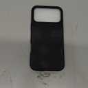 JETech Liquid Silicone Case for iPhone 17 Pro Max 6.9-Inch, Silky Soft Touch Full-Body Protection, Anti-Scratch Shockproof Phone Cover with Microfiber Lining (Black)