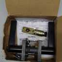 JO.KO Entry Door Lock Set, Square Door Lever for Bedroom, Passage Door Privacy Locking Interior/Exterior Entry Door Knob/Heavy Duty