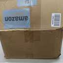 CAROMIO 8x10 Area Rug - Modern Bordered, Machine Washable, Stain Resistant, Non-Slip Accent Rug for Living Room Decor, Maroon