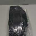 Qozary 4 Pack Drawer Organizers for Clothing, 8 Grids Foldable Closet Organizers and Storage Bins for Bedroom, Dresser Organizer Boxes for Thin T-shirts, Tank Tops (Small, Black)