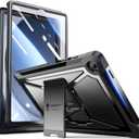 ZtotopCases for Samsung Galaxy Tab A9 8.7 Inch 2023, Rugged 2-Layer Case with Built-in Screen Protector & Kickstand, Shockproof Full Body Protective for Samsung A9 Tablet(SM-X110/X115/X117), Black