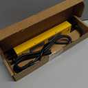 CCCEI Heavy Duty Power Strip Surge Protector with 15A, 6 Plug Industrial Shop Workshop Garden Metal Multiple Outlets, 6FT Extension Cord 1200 Joules ETL Listed, Yellow