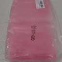 Syhood 12 Pcs Plastic Hair Rollers for Women Large Size Curlers Set Snap Roller Clips with Rat Tail Comb for Long Medium Short Hair Bangs, Salon Hairdressing Styling Tool(2.6 x 1.4 Inch,Pink)