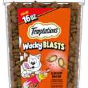 Temptations Wacky Blasts Cat Treats, Cluckin Bacon Flavor, 16 oz. Pouch (EXP 09/30/27)