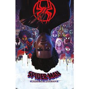 Marvel Spider-Man: Across the Spider-Verse - Official One Sheet Wall Poster, 34L" x 22.4W", Unframed Version 2 pieces