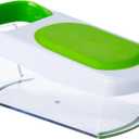 GoodCook Touch Veggie Dicer and Chopper, Stainless Steel Blades, 4-Cup Collection Container, Rapid Food Chopper, Versatile Uses, Non-Slip Base, BPA-Free, Efficient Size