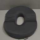 5 STARS UNITED Donut Pillow Hemorrhoid Tailbone Cushion  Large Floor Cushion for Pain Relief  Coccyx, Prostate, Sciatica, Pelvic Floor, Pressure Sores, Pregnancy, Postpartum Recovery, Dark Gray