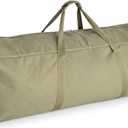 DoYiKe Extra Large Canvas Travel Duffle Bag Heavy Duty, Sports Camping Tent Storage Travel Military